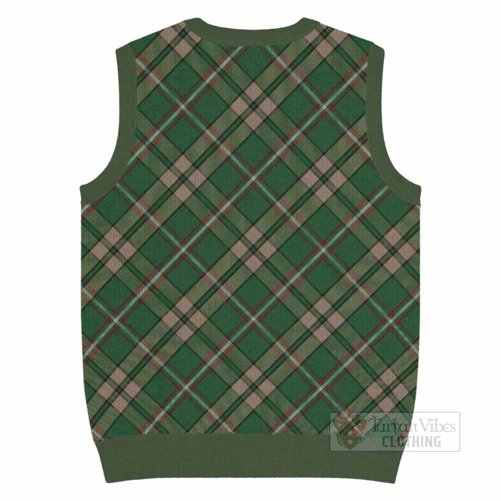 O'Neill (Neill) Tartan  Knitted V-Neck Vest Cross Style