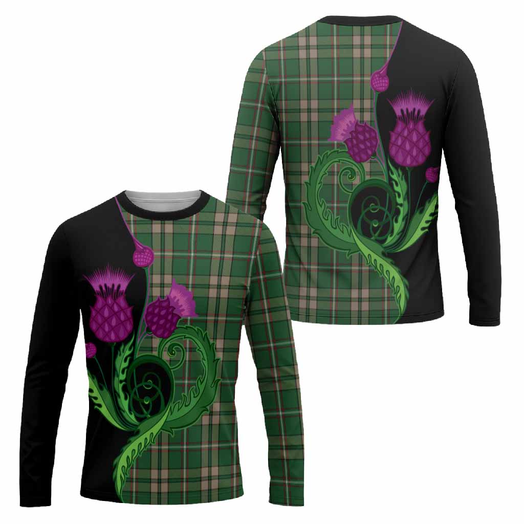 O'Neill (Neill) Tartan Long Sleeve T-Shirt Traditional Scottish Thistle