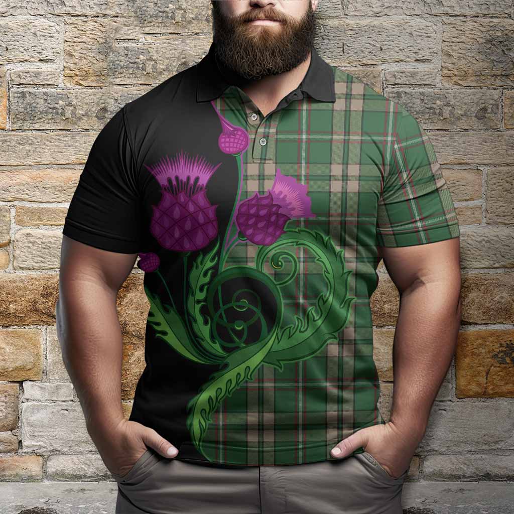 O'Neill (Neill) Tartan Polo Shirt Traditional Scottish Thistle
