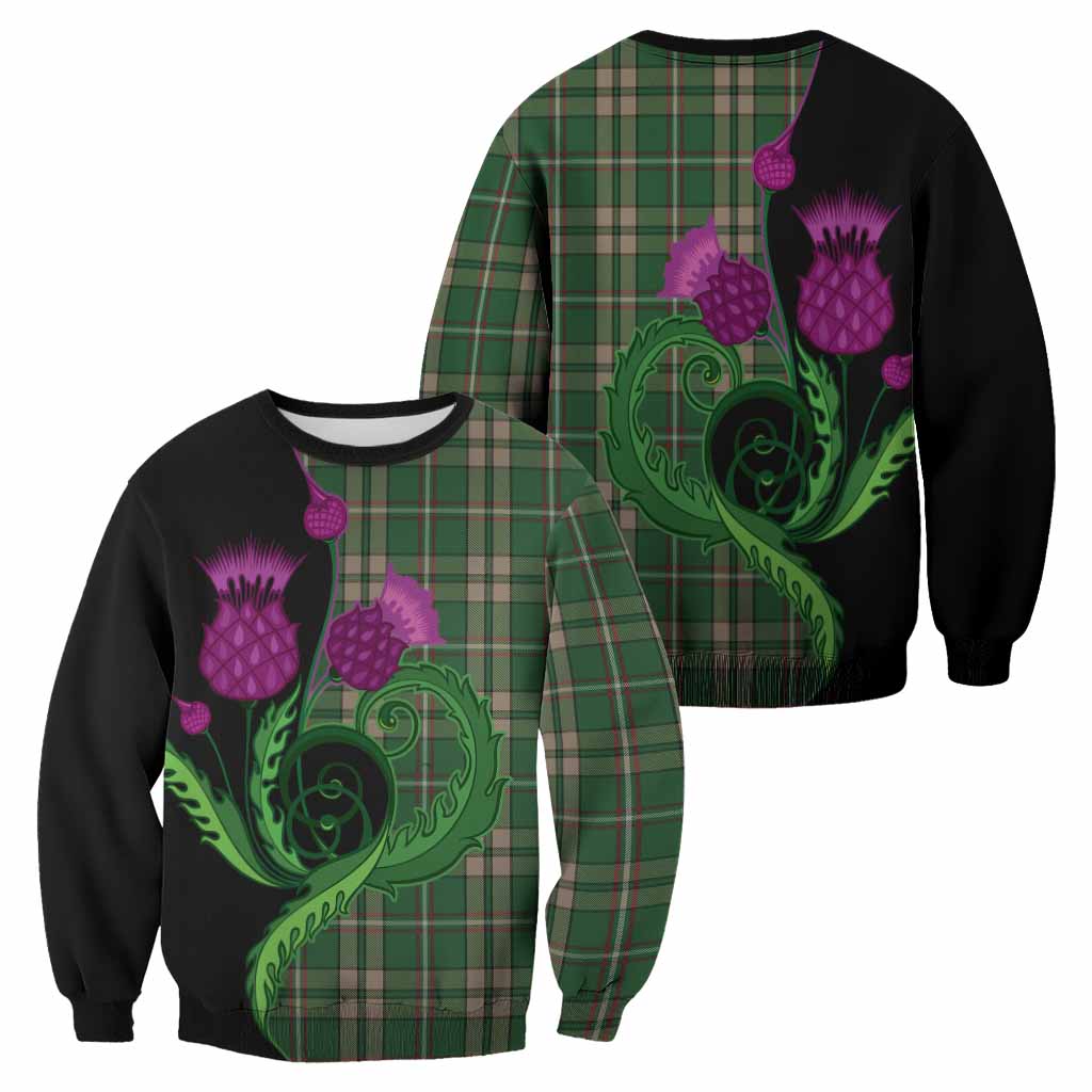O'Neill (Neill) Tartan Sweatshirt Traditional Scottish Thistle