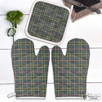 O'Neill (Neill) Weathered Tartan Combo Oven Mitt & Pot-Holder Combo 2 Oven Mitt & 1 Pot-Holder Black - Tartan Vibes Clothing
