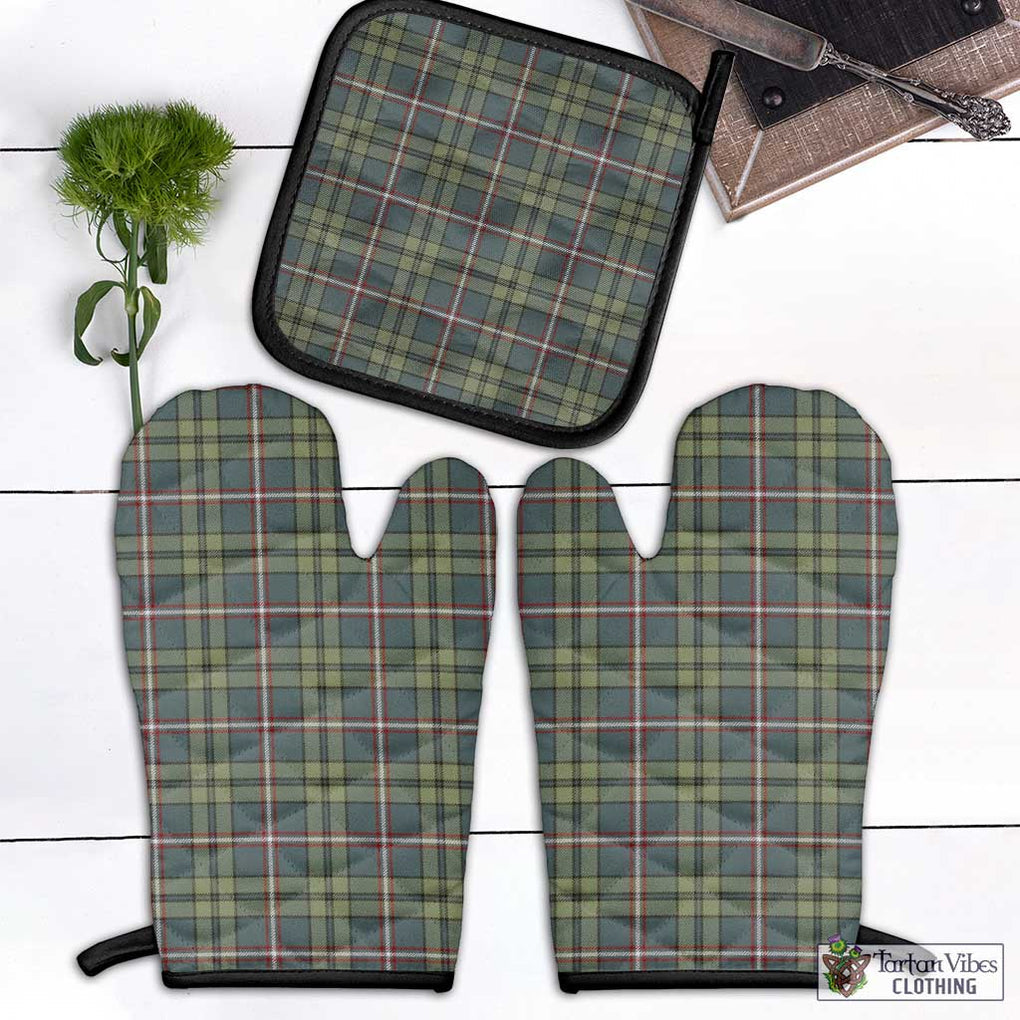 O'Neill (Neill) Weathered Tartan Combo Oven Mitt & Pot-Holder - Tartan Vibes Clothing