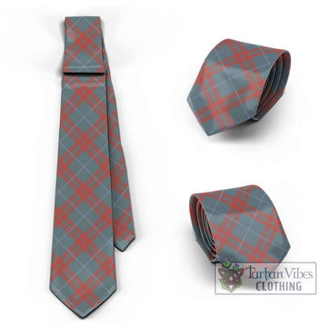 O'Neill Red (Neill Red) Weathered Tartan Classic Necktie Cross Style Necktie One Size - Tartan Vibes Clothing