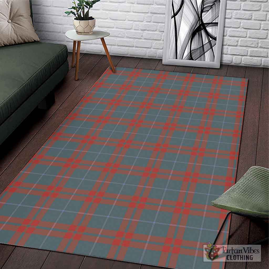 O'Neill Red (Neill Red) Weathered Tartan Area Rug L 59*86 inch (150x220 cm) - Tartan Vibes Clothing