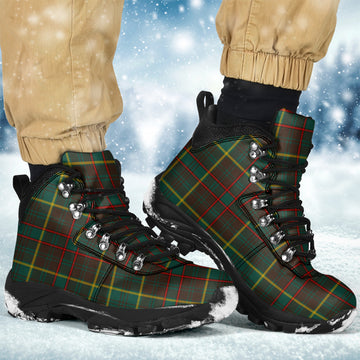 Ontario Province Canada Tartan Alpine Boots - Tartanvibesclothing