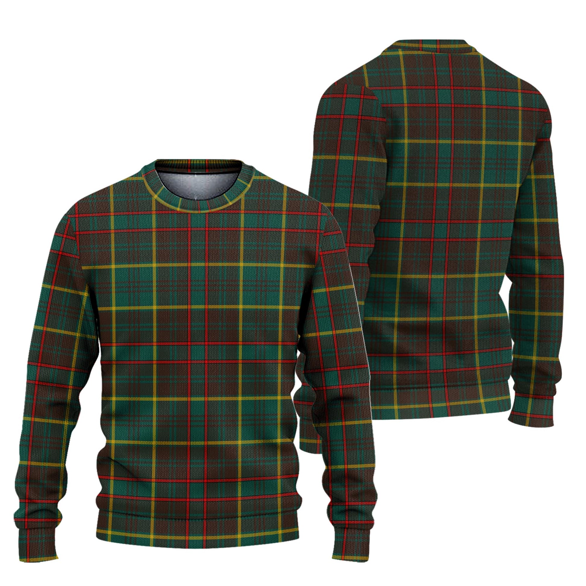Ontario Province Canada Tartan Knitted Sweater Unisex - Tartanvibesclothing