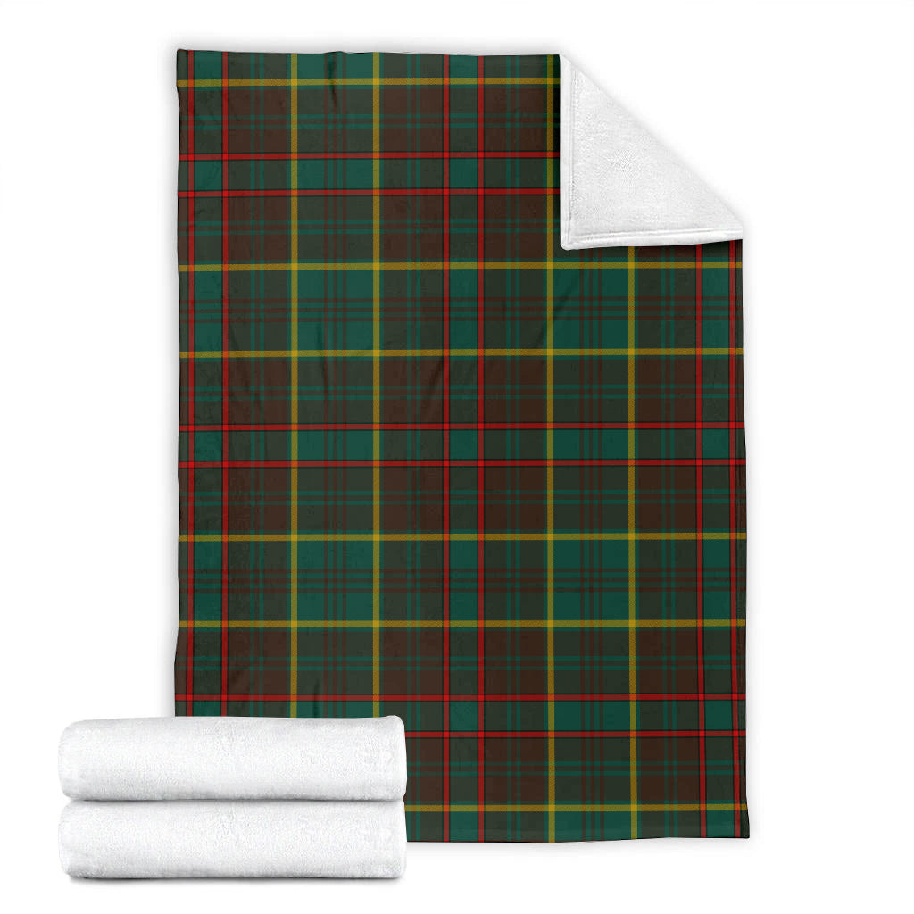 ontario-province-canada-tartan-blanket