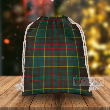 Tartan Vibes Clothing Ontario Province Canada Tartan Christmas Santa's Bag