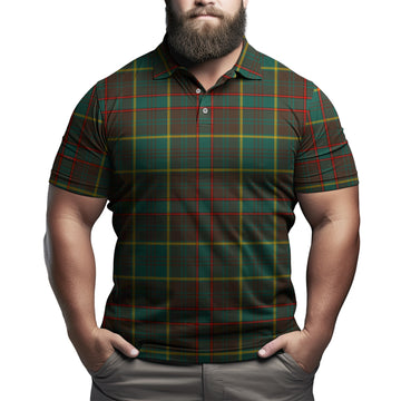 Ontario Province Canada Tartan Mens Polo Shirt