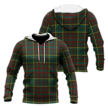 Ontario Province Canada Tartan Knitted Hoodie