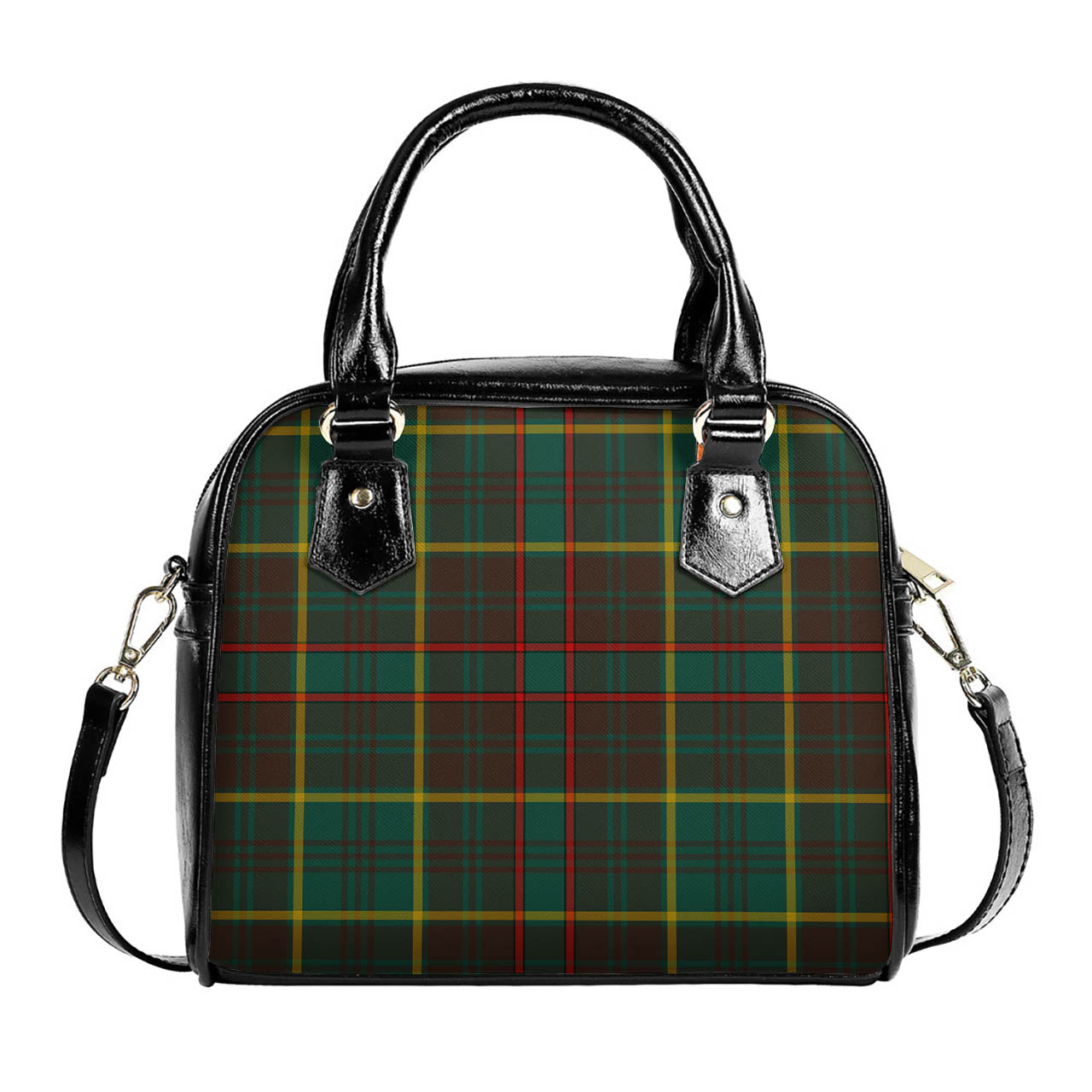 Ontario Province Canada Tartan Shoulder Handbags One Size 6*25*22 cm - Tartanvibesclothing