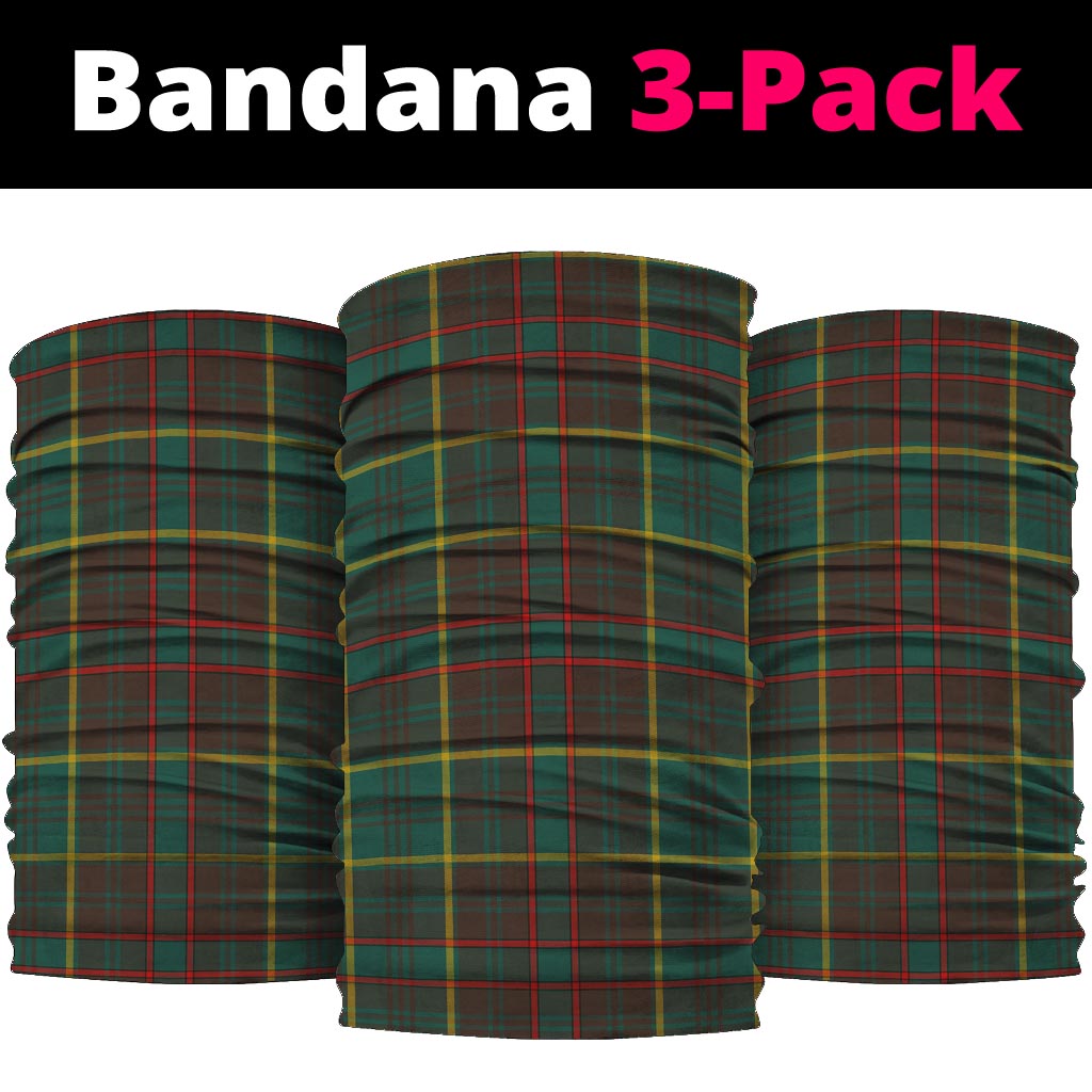 Ontario Province Canada Tartan Neck Gaiters, Tartan Bandanas, Tartan Head Band One Size - Tartanvibesclothing
