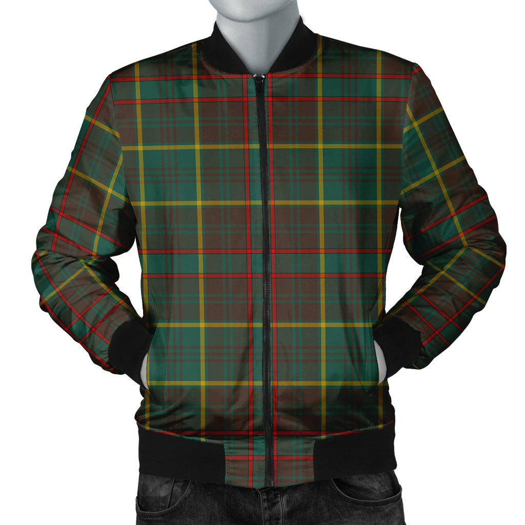 ontario-province-canada-tartan-bomber-jacket
