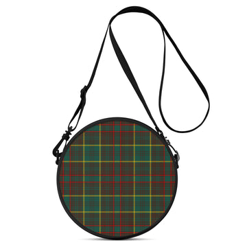 ontario-province-canada-tartan-round-satchel-bags