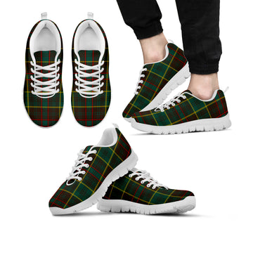 Ontario Province Canada Tartan Sneakers