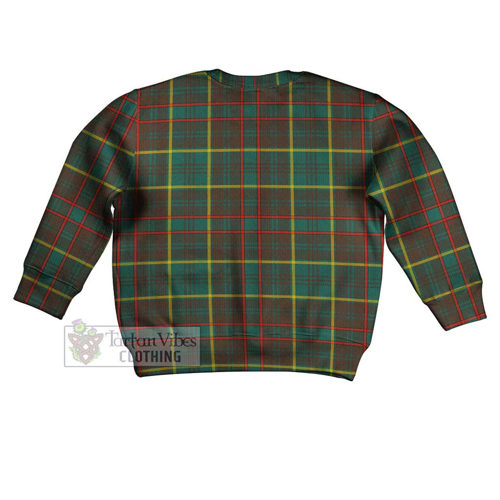 Tartan Vibes Clothing Ontario Province Canada Tartan Kid Ugly Sweater