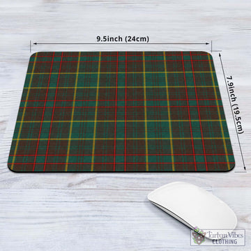 Tartan Vibes Clothing Ontario Province Canada Tartan Mouse Pad