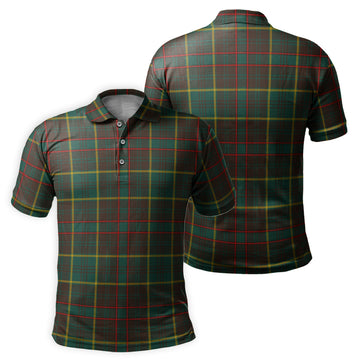 Ontario Province Canada Tartan Mens Polo Shirt
