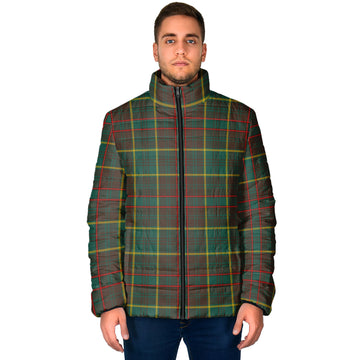 ontario-province-canada-tartan-padded-jacket