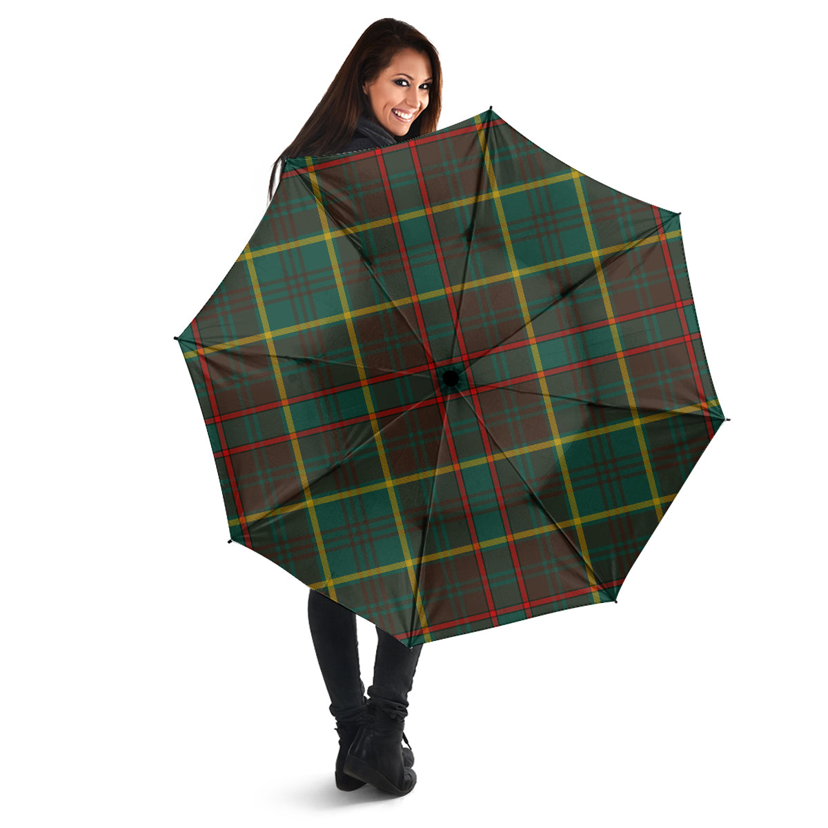 Ontario Province Canada Tartan Umbrella - Tartanvibesclothing