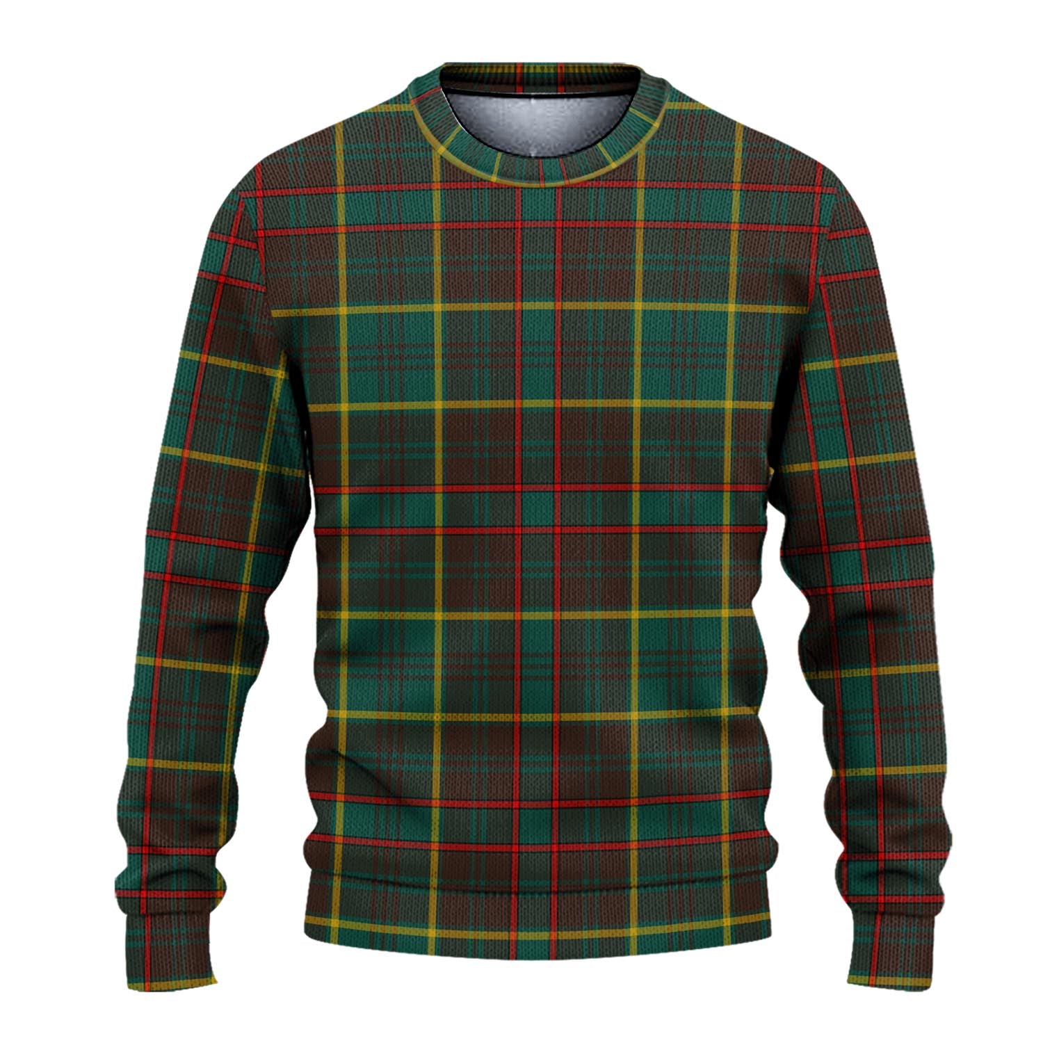 Ontario Province Canada Tartan Knitted Sweater - Tartanvibesclothing