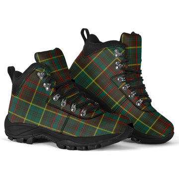 Ontario Province Canada Tartan Alpine Boots - Tartanvibesclothing
