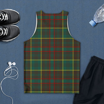 Ontario Province Canada Tartan Mens Tank Top