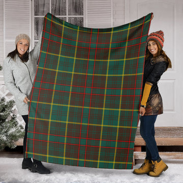Ontario Province Canada Tartan Blanket