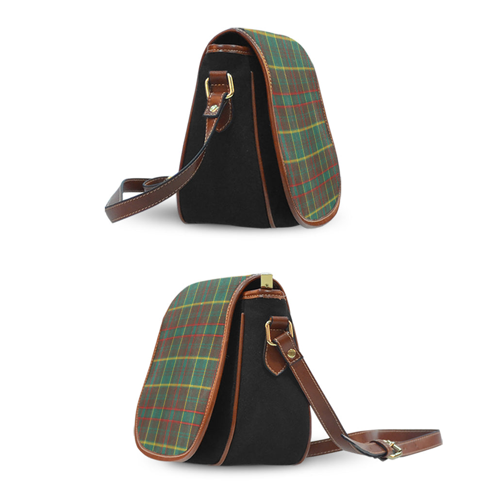 ontario-province-canada-tartan-saddle-bag