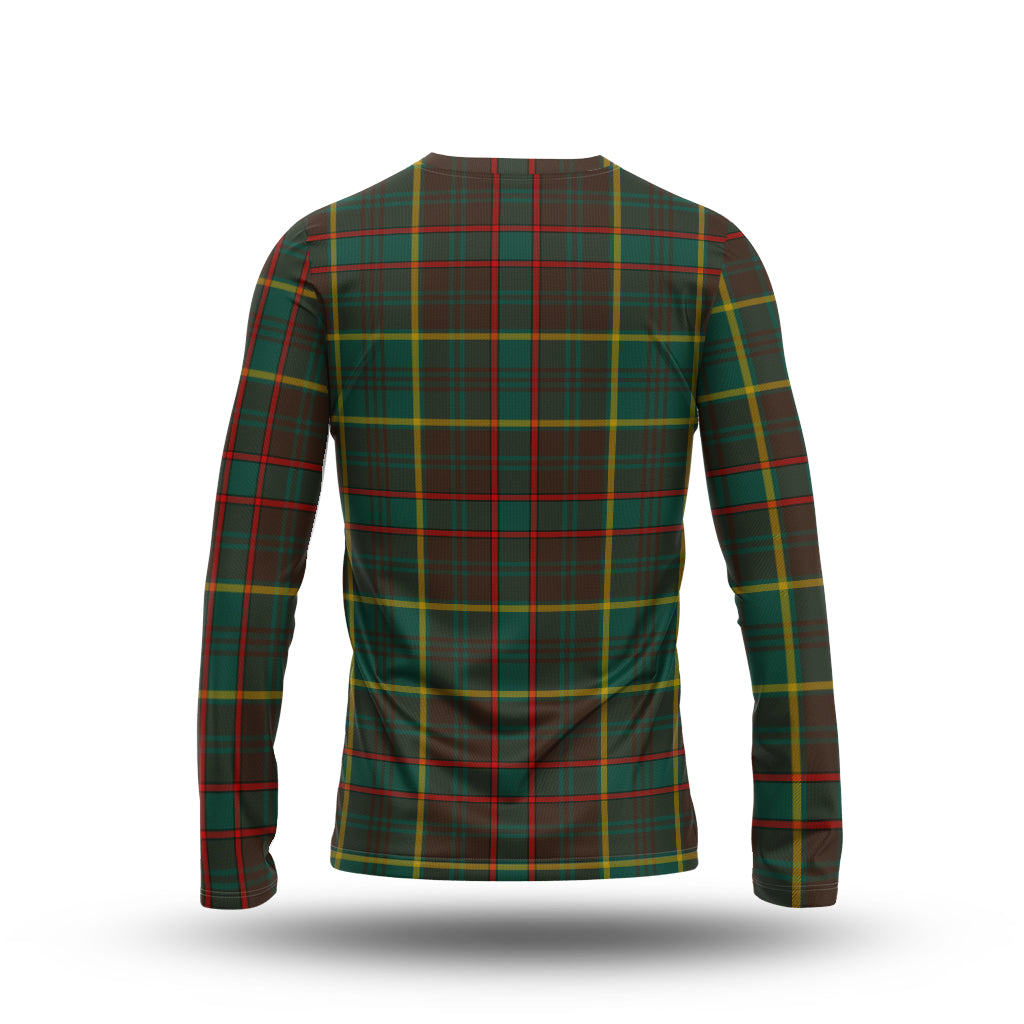 ontario-province-canada-tartan-long-sleeve-t-shirt