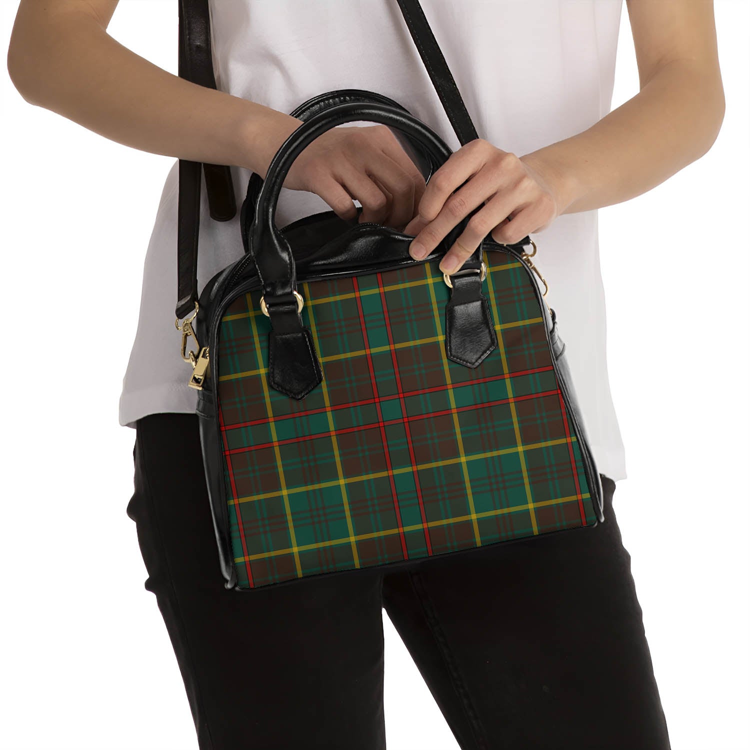 Ontario Province Canada Tartan Shoulder Handbags - Tartanvibesclothing