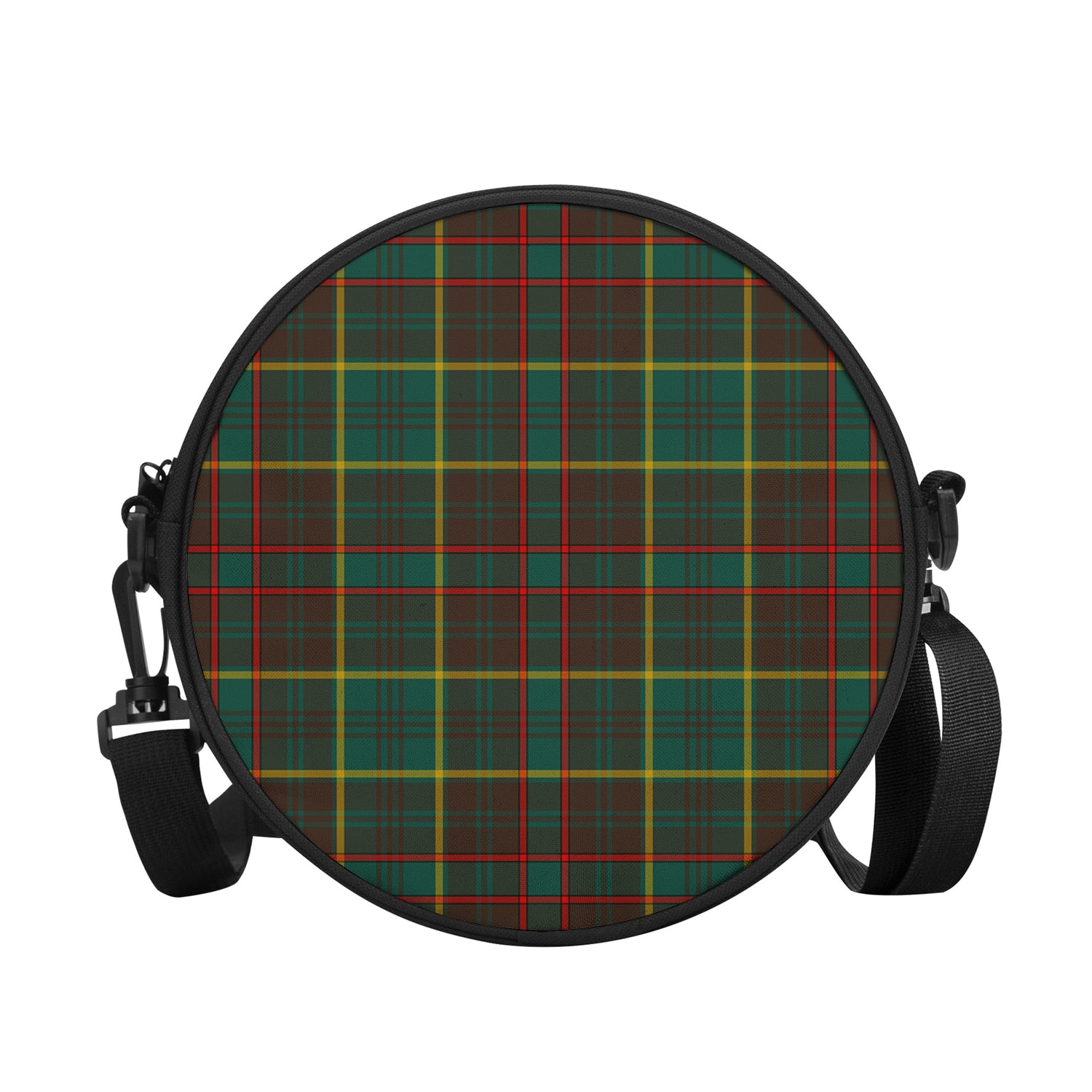 ontario-province-canada-tartan-round-satchel-bags