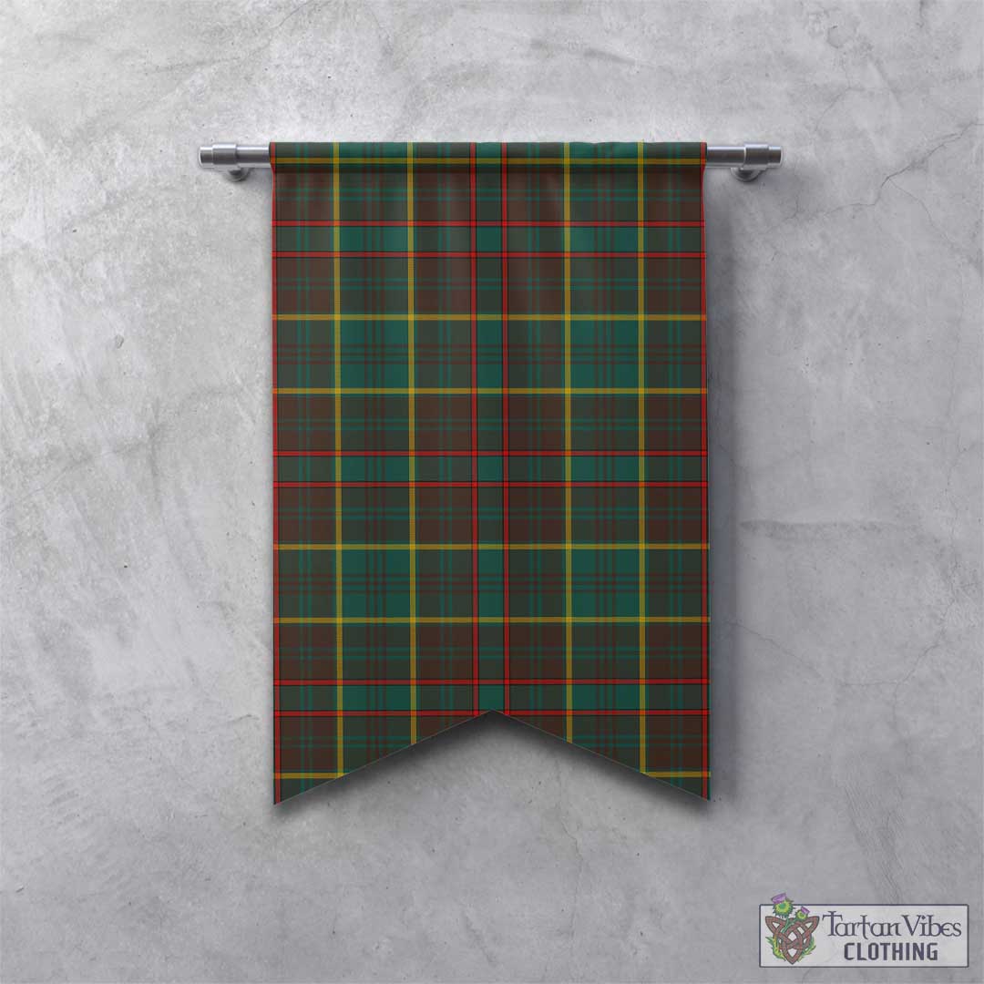 Tartan Vibes Clothing Ontario Province Canada Tartan Gonfalon, Tartan Banner