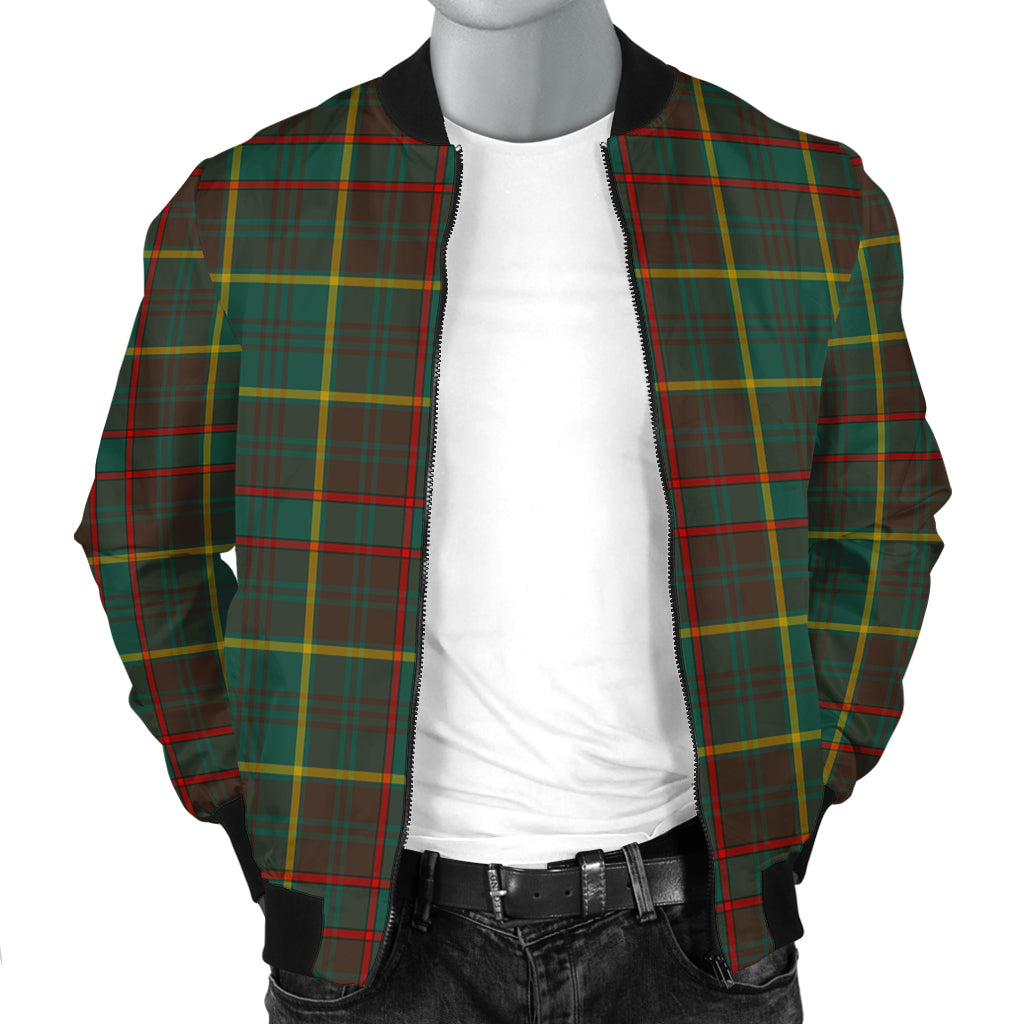 ontario-province-canada-tartan-bomber-jacket