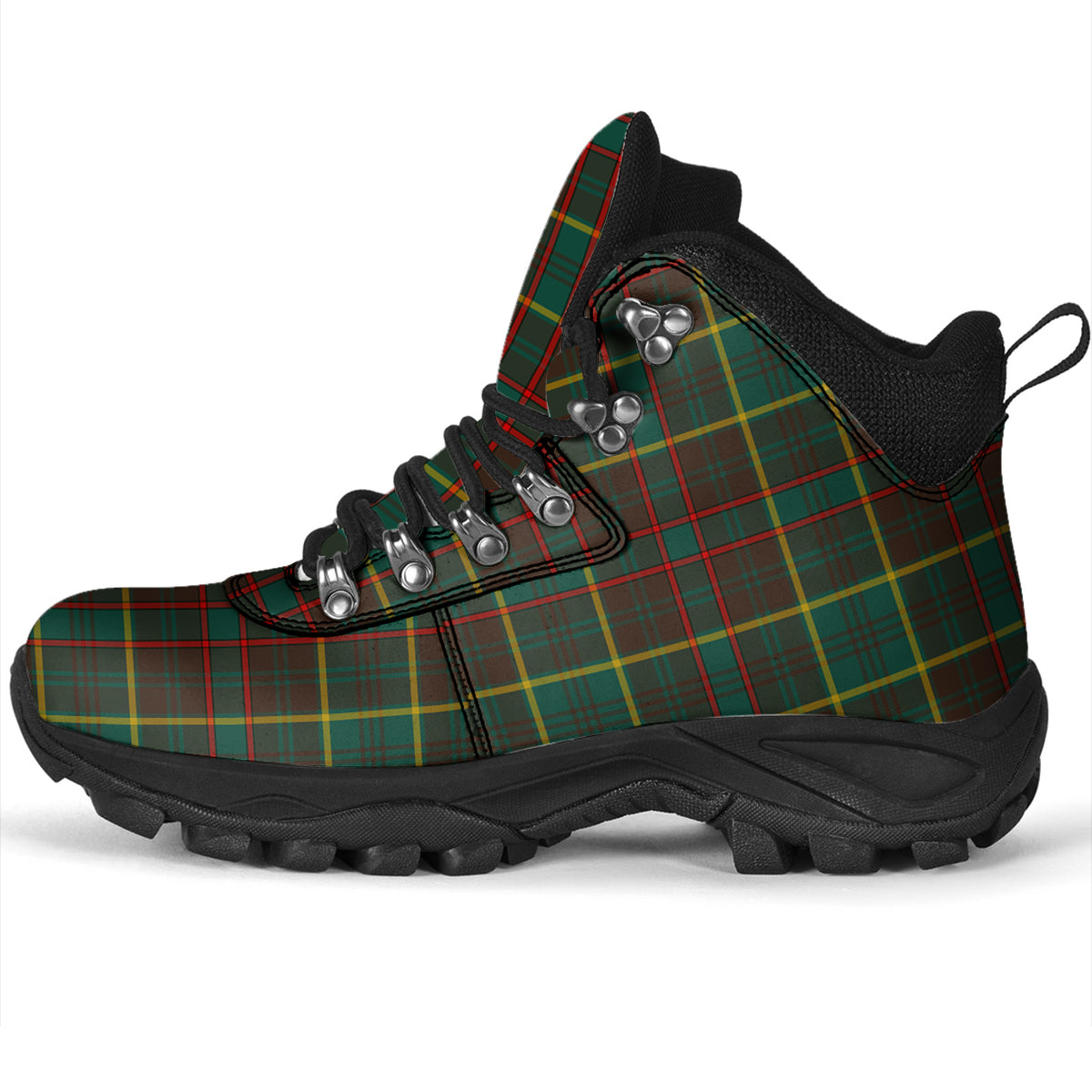 Ontario Province Canada Tartan Alpine Boots - Tartanvibesclothing