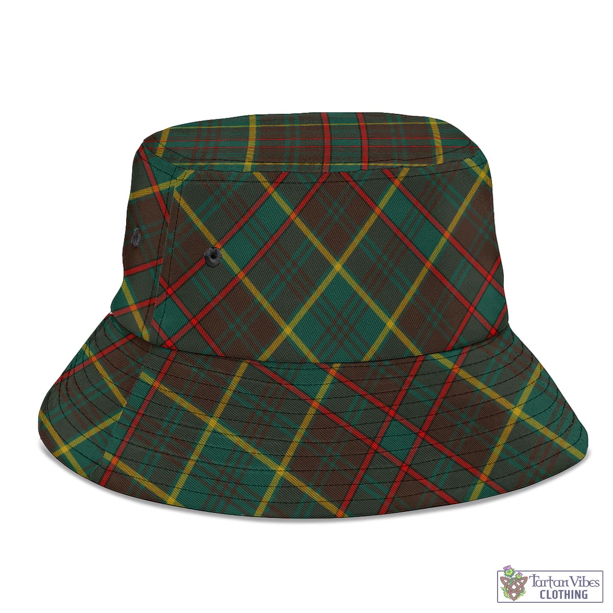 Tartan Vibes Clothing Ontario Province Canada Tartan Bucket Hat