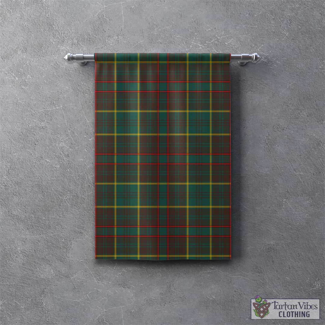 Tartan Vibes Clothing Ontario Province Canada Tartan Gonfalon, Tartan Banner