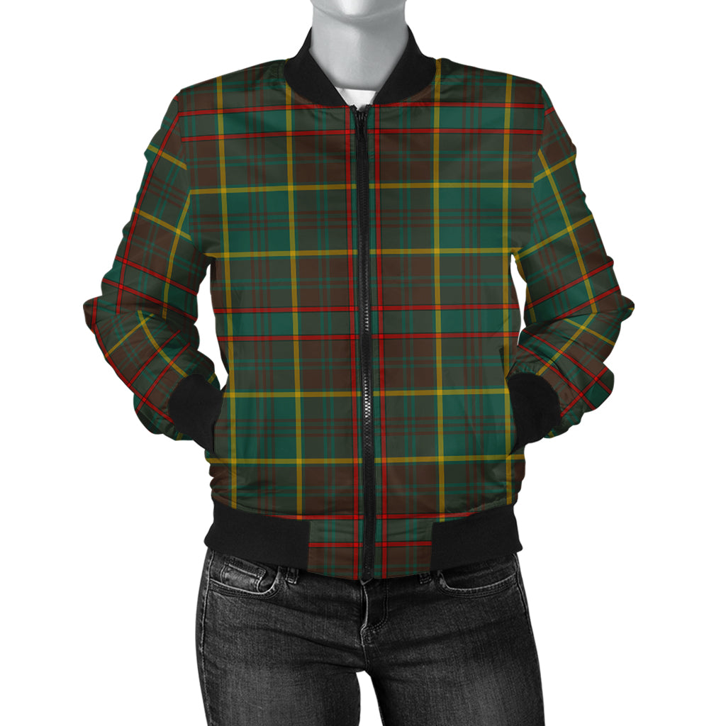 ontario-province-canada-tartan-bomber-jacket