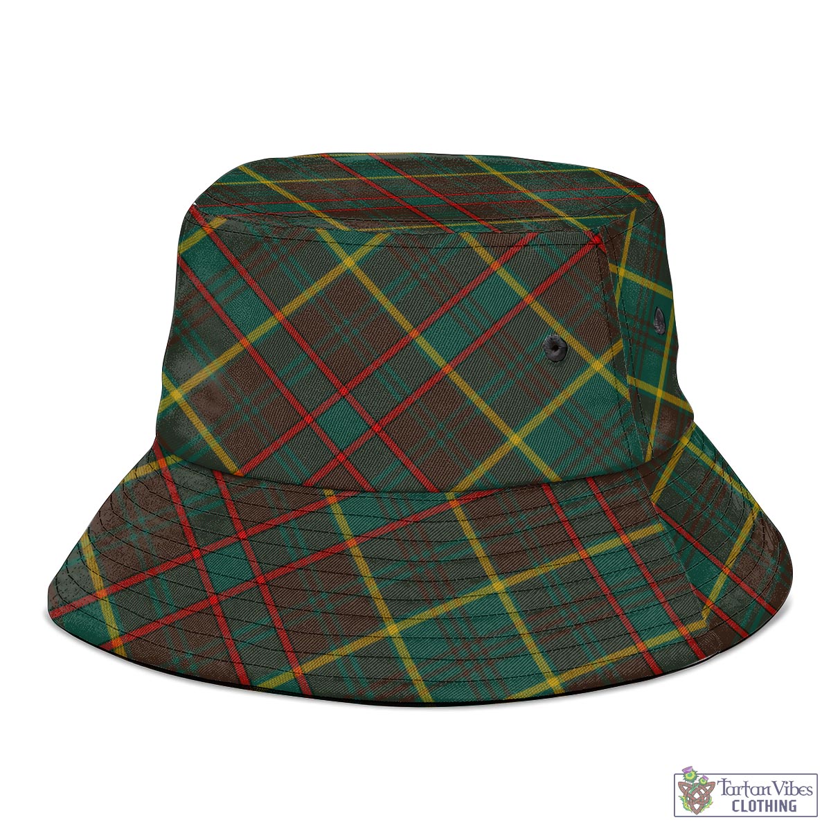 Tartan Vibes Clothing Ontario Province Canada Tartan Bucket Hat