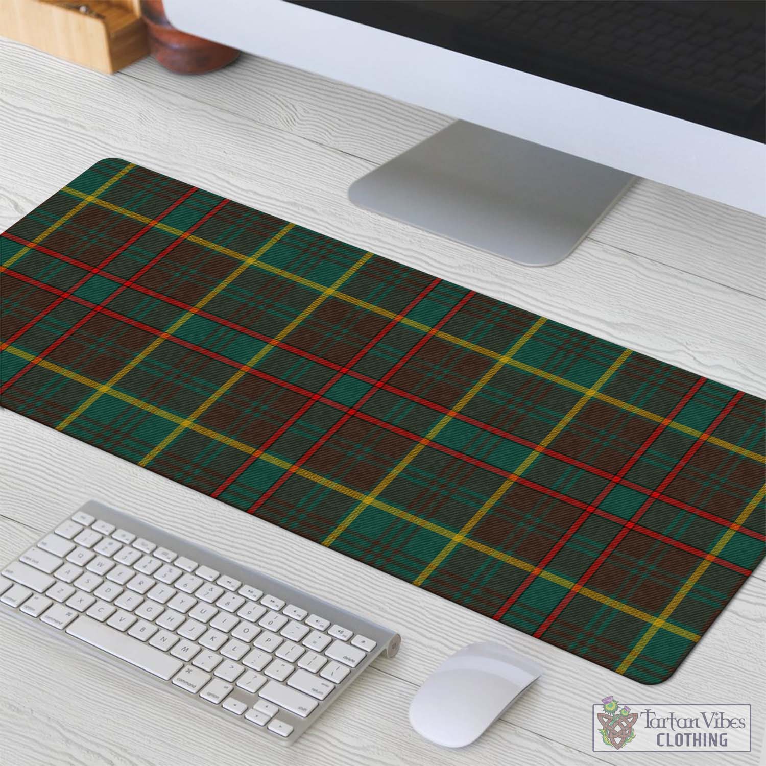 Tartan Vibes Clothing Ontario Province Canada Tartan Mouse Pad
