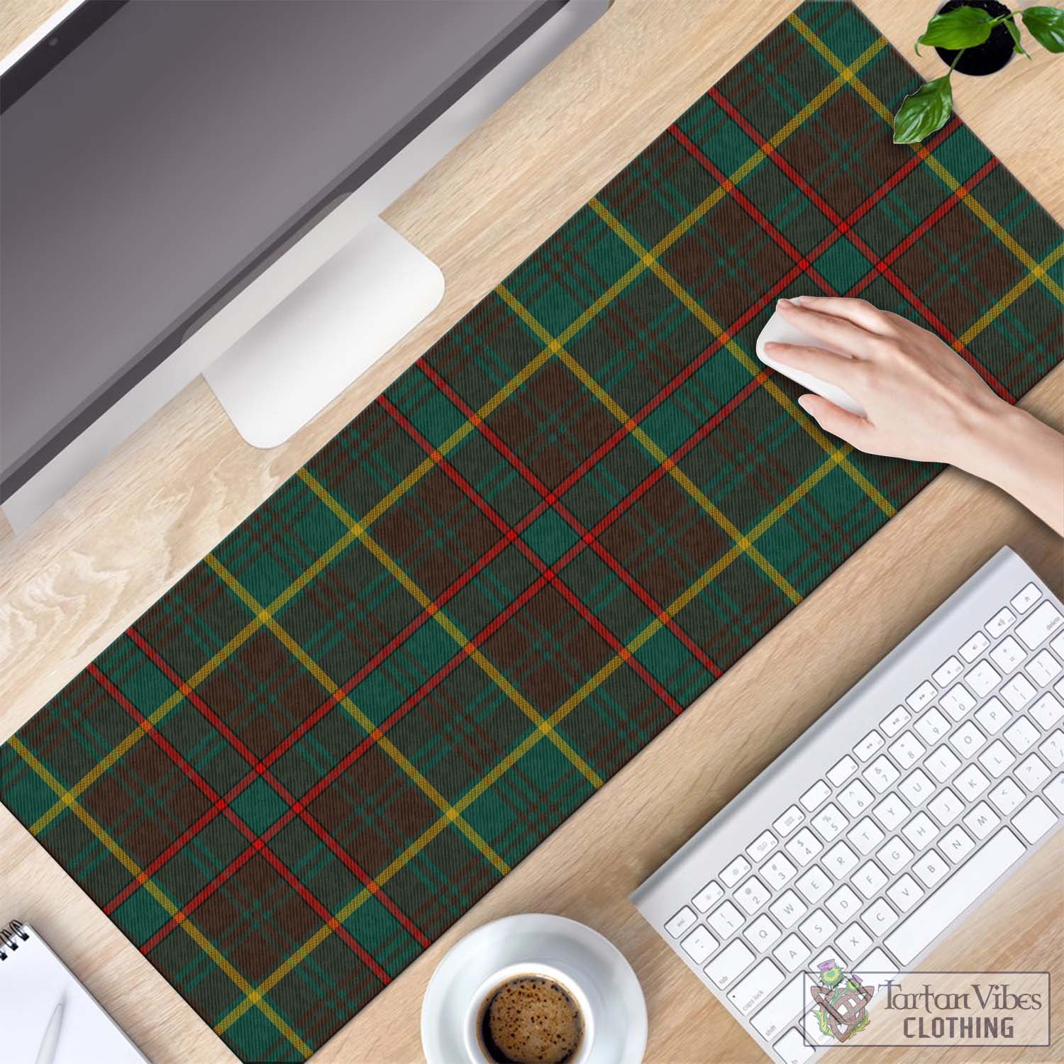 Tartan Vibes Clothing Ontario Province Canada Tartan Mouse Pad