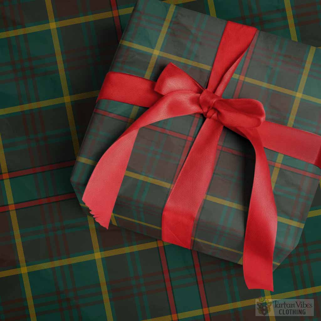 Ontario Province Canada Classic Tartan Wrapping Paper, Classic Scottish Plaid Gift Wrap