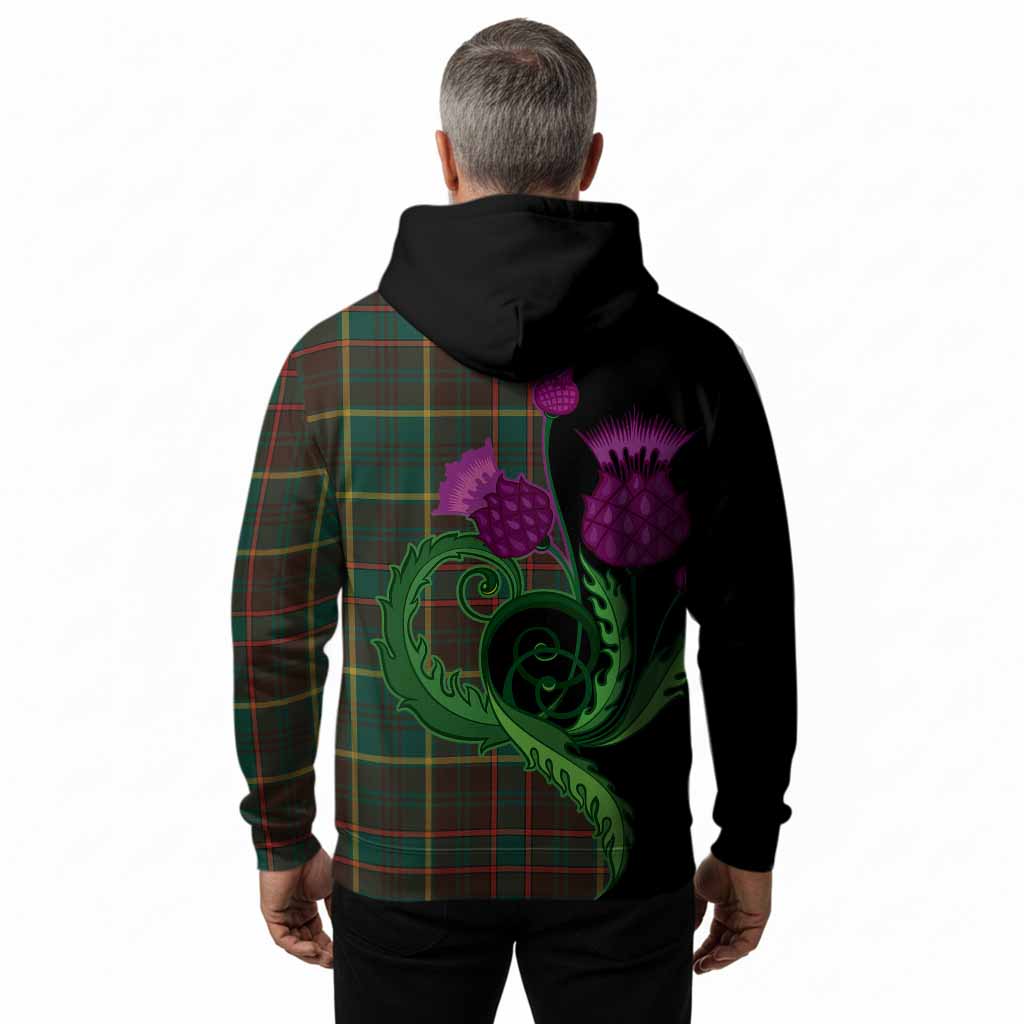 Ontario Province Canada Tartan Hoodie Traditional Scottish Thistle