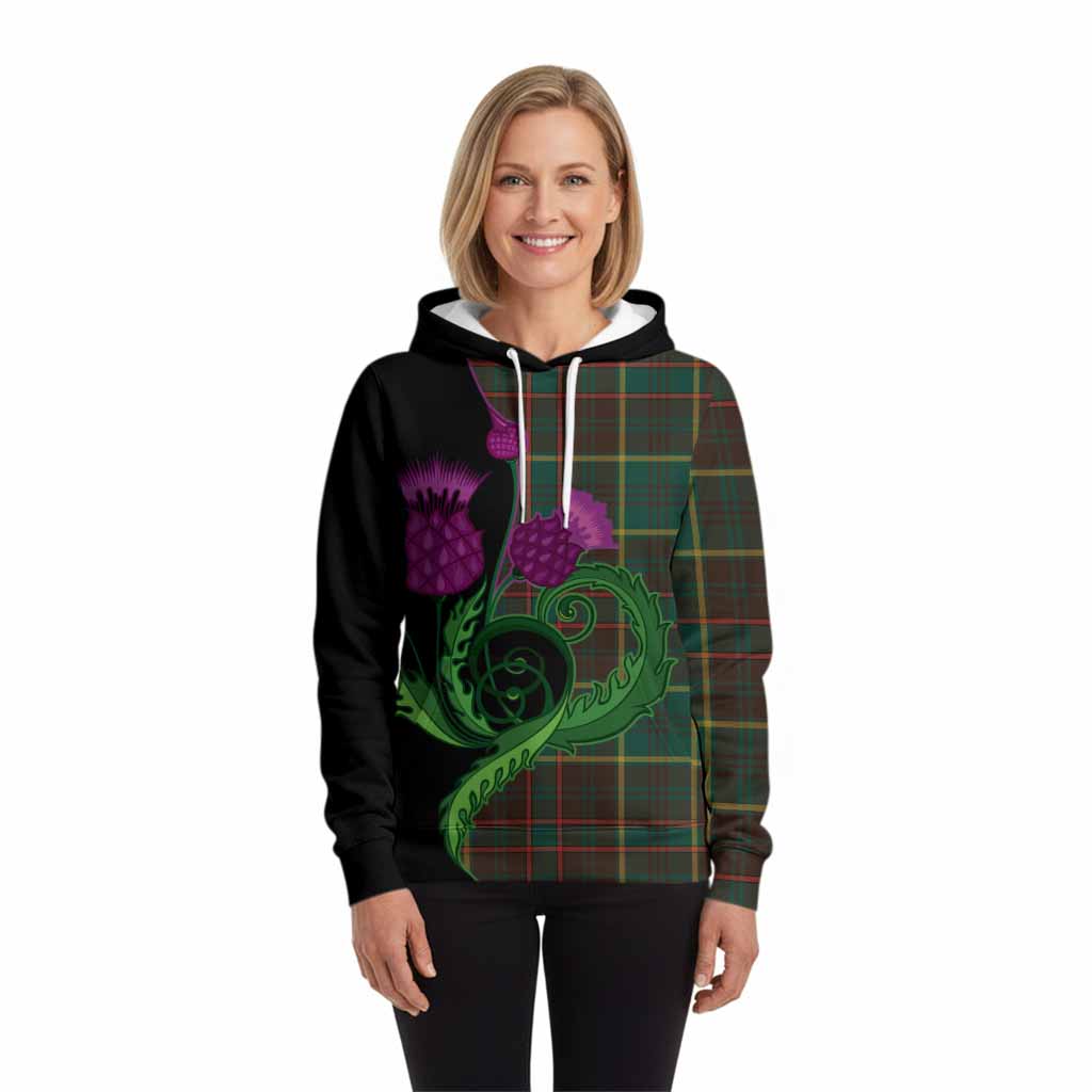 Ontario Province Canada Tartan Hoodie Traditional Scottish Thistle