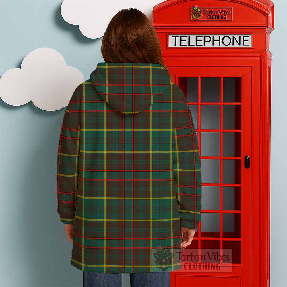 Ontario Province Canada Tartan Wearable Blanket - Tartan Vibes Clothing
