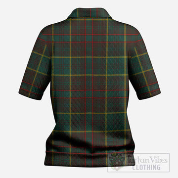 Ontario Province Canada Tartan Women’s Polo Sweater Top
