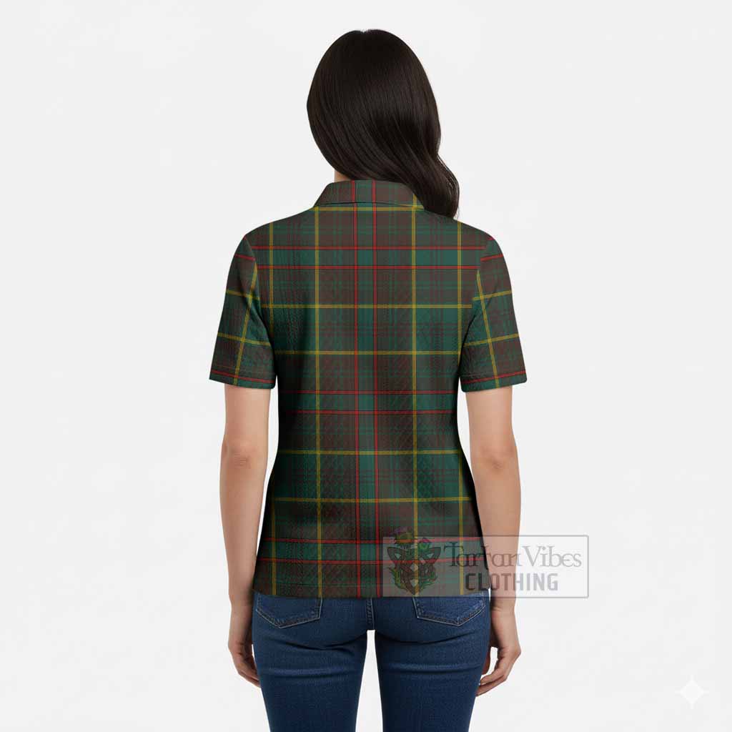 Ontario Province Canada Tartan Women’s Polo Sweater Top