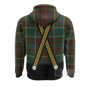 Ontario Tartan Lederhosen Costume Hoodie Scotland Celtic Knot Motif
