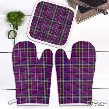 O'Riagain Tartan Combo Oven Mitt & Pot-Holder Combo 1 Oven Mitt & 1 Pot-Holder White - Tartan Vibes Clothing