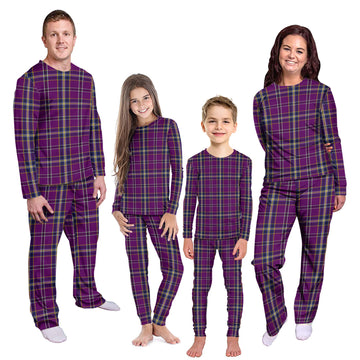 O'Riagain Tartan Pajamas Family Set Kid - Tartan Vibes Clothing